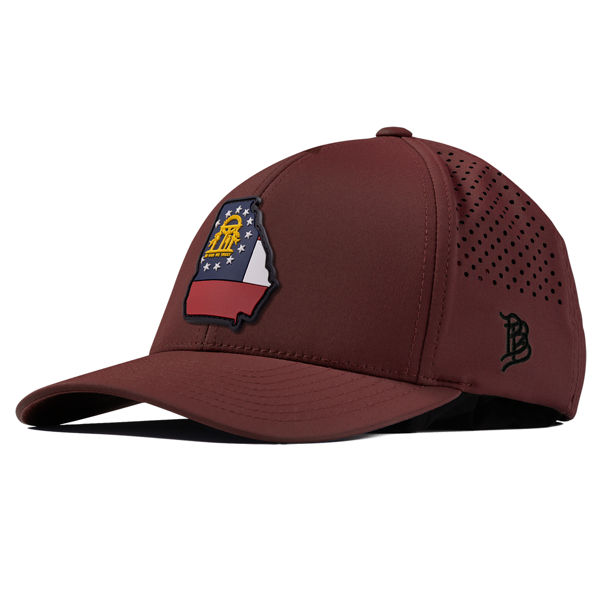 Georgia 4 PVC Curved Performance Maroon