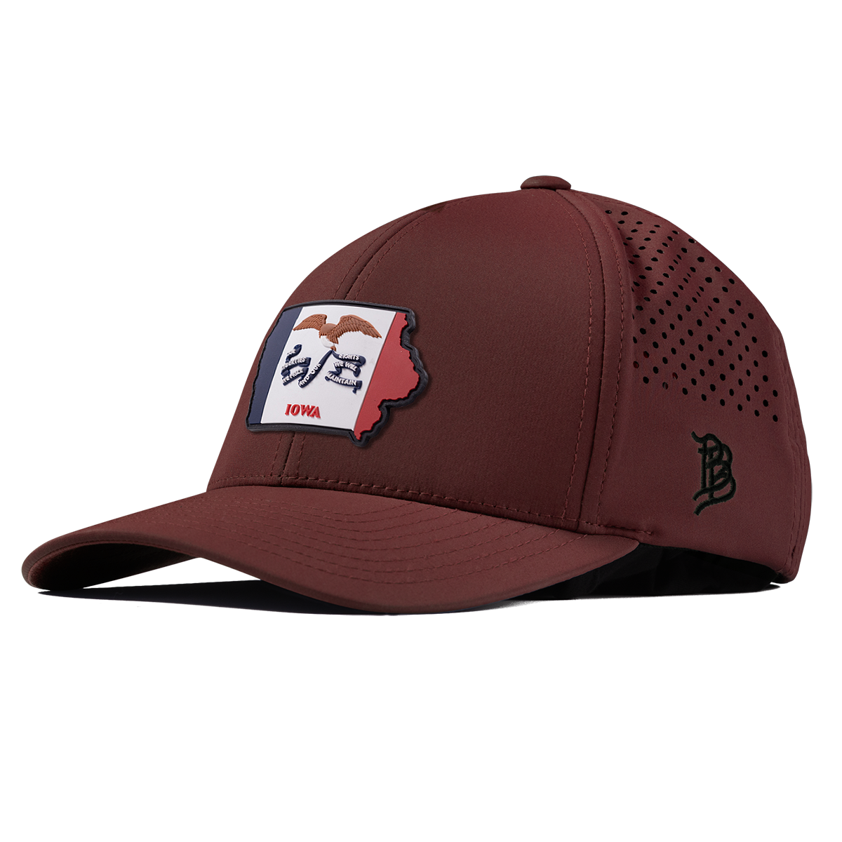 Iowa 29 PVC Curved Performance Maroon