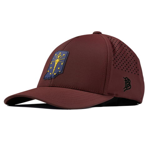 Indiana 19 PVC Curved Performance Maroon
