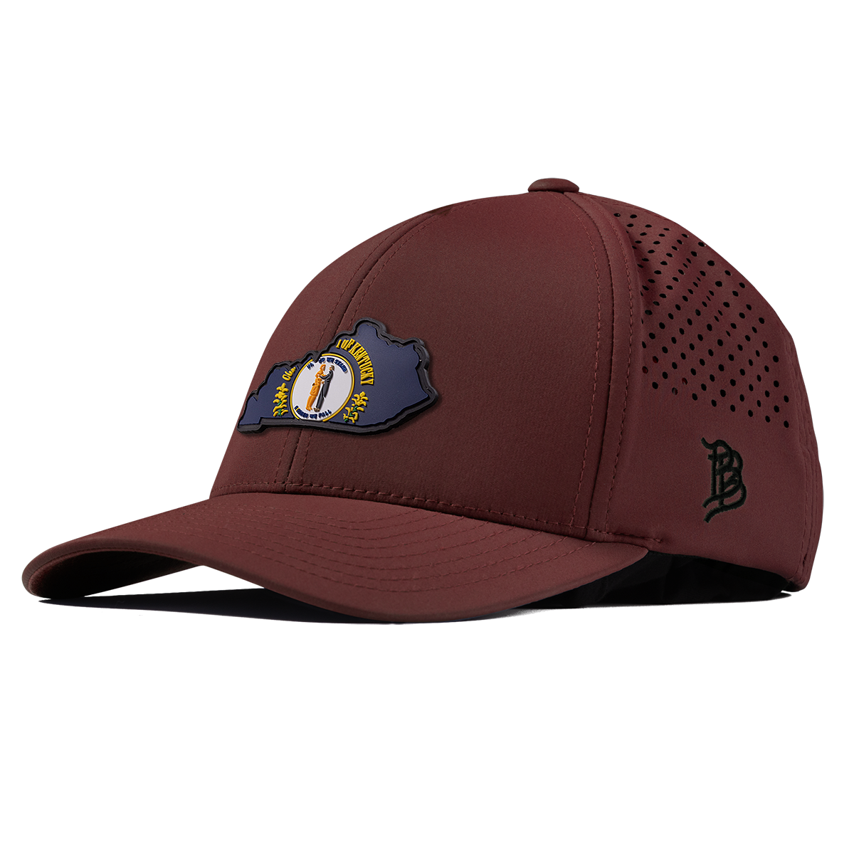 Kentucky 15 PVC Curved Performance Maroon