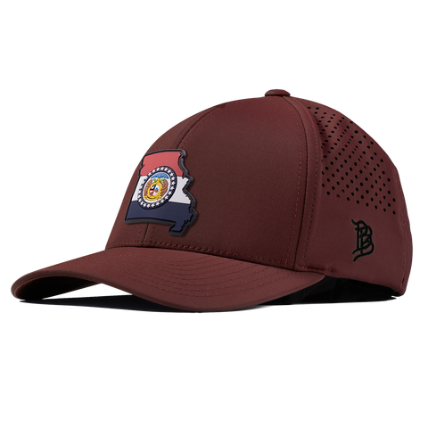 Missouri 24 PVC Curved Performance Maroon