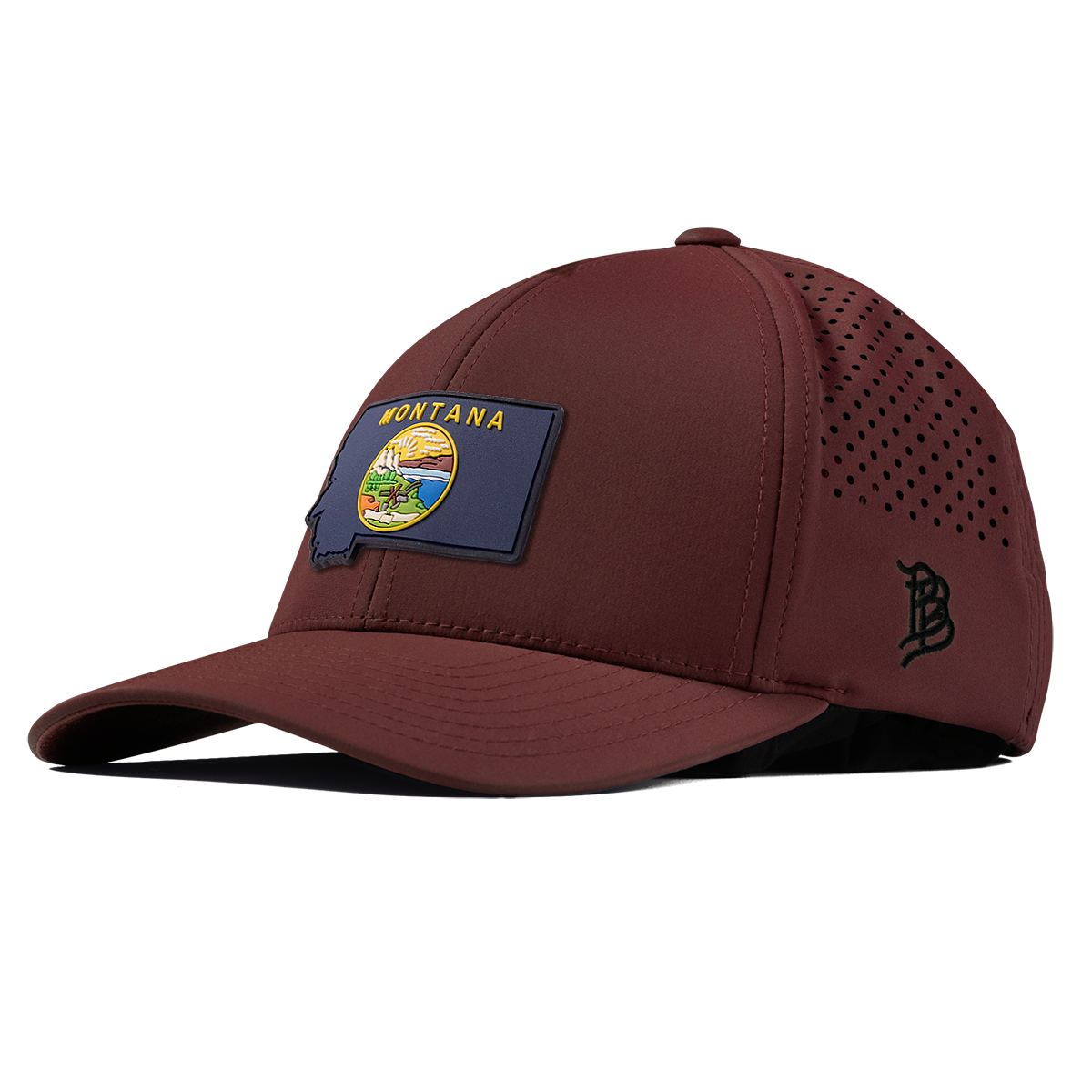 Montana 41 PVC Curved Performance Maroon
