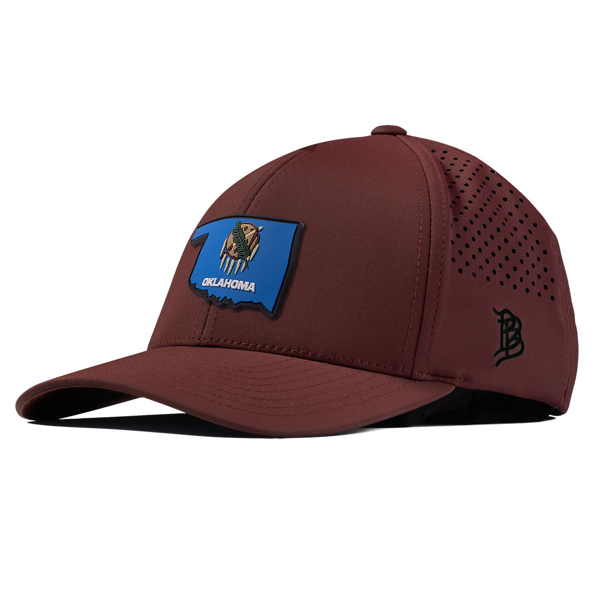 Oklahoma 46 PVC Curved Performance Maroon