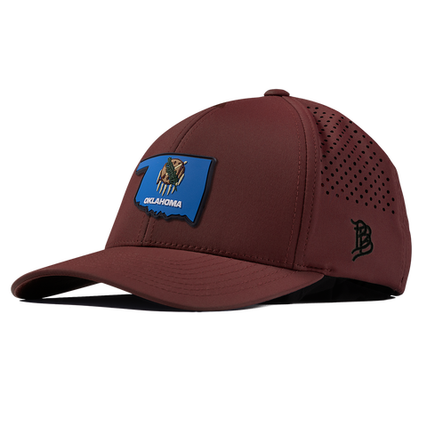 Oklahoma 46 PVC Curved Performance Maroon