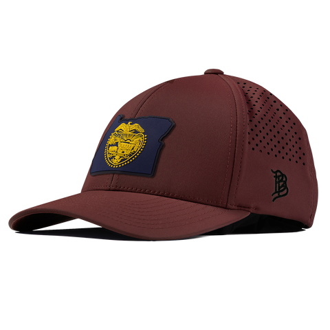 Oregon 33 PVC Curved Performance Maroon