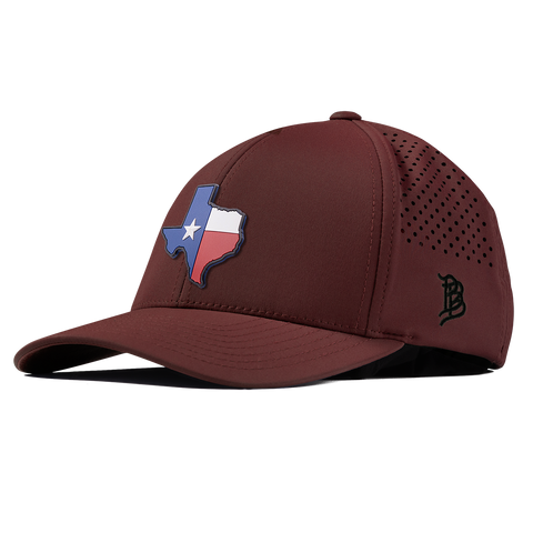 Texas 28 PVC Curved Performance Maroon