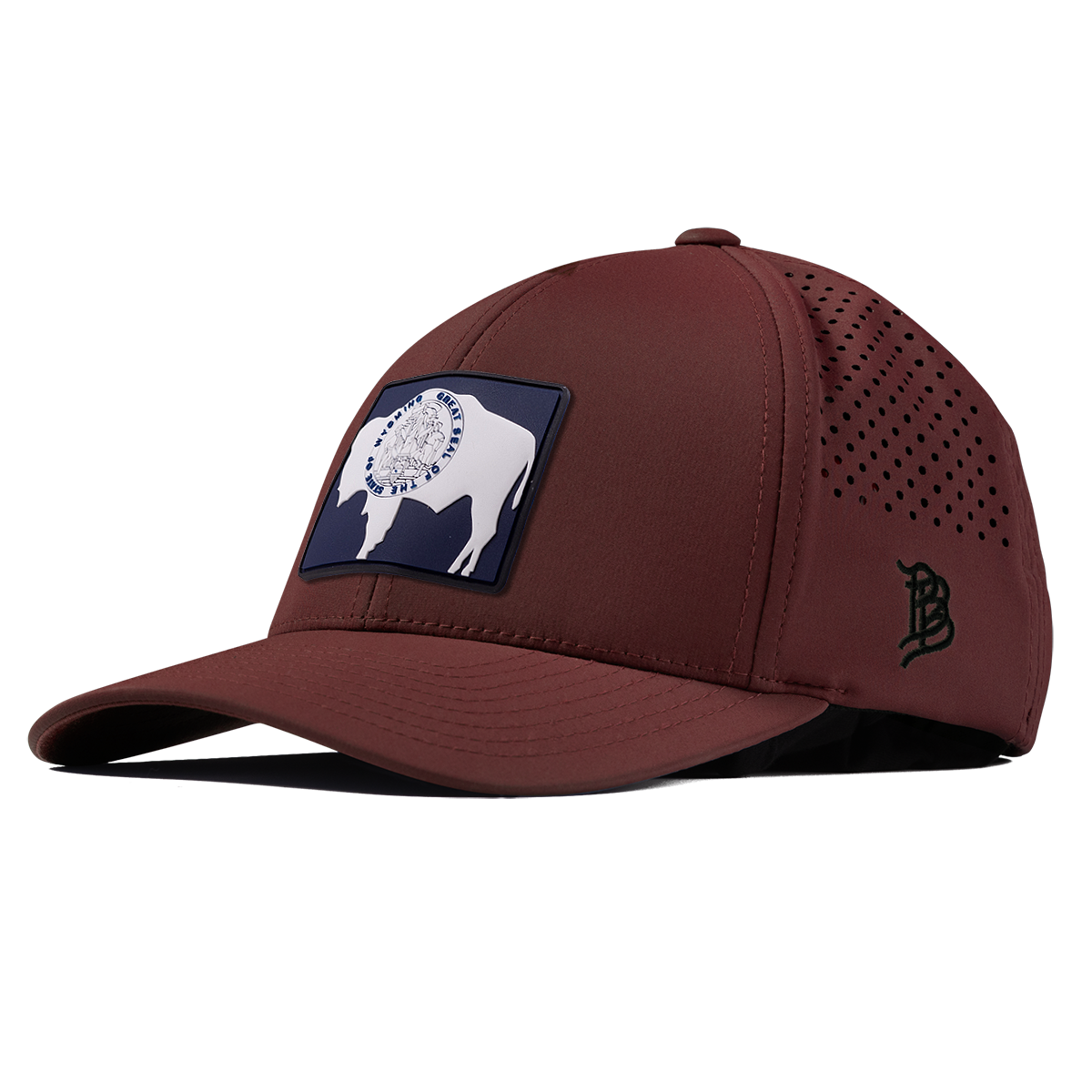 Wyoming 44 PVC Curved Performance Maroon