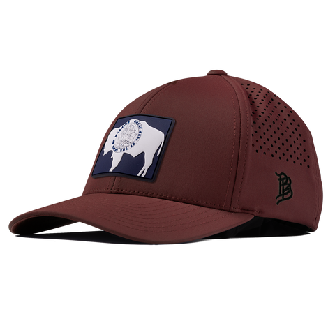 Wyoming 44 PVC Curved Performance Maroon