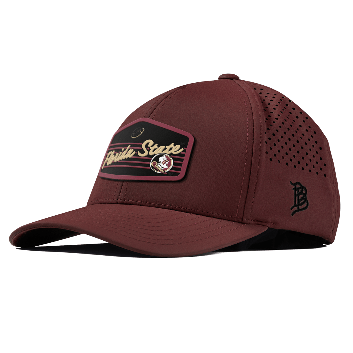 Florida State University "Seminole Football" Curved Performance Maroon 