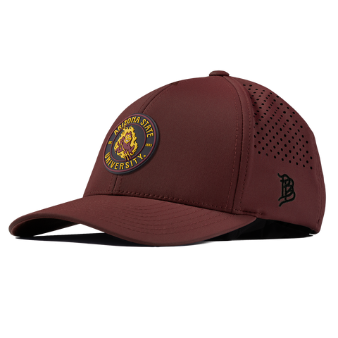 Arizona State University "Sparky's Legacy Dark" Curved Performance Maroon