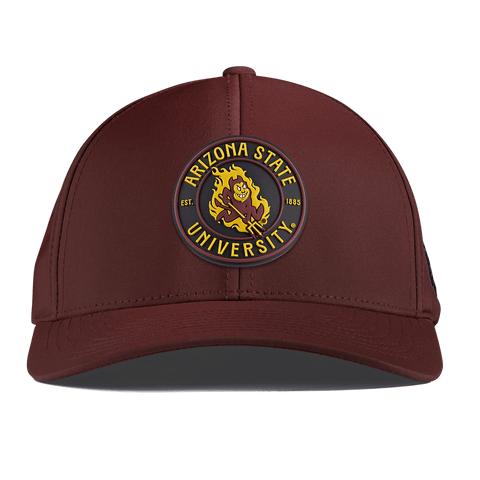 Arizona State University "Sparky's Legacy Dark" Curved Performance Maroon