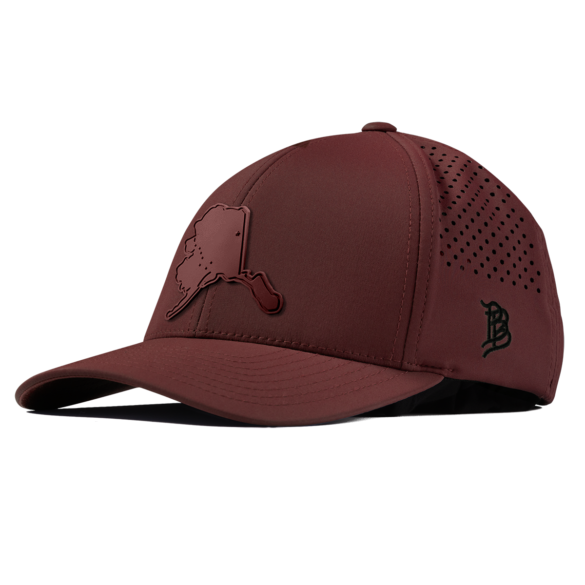 Alaska Stealth Curved Performance Maroon