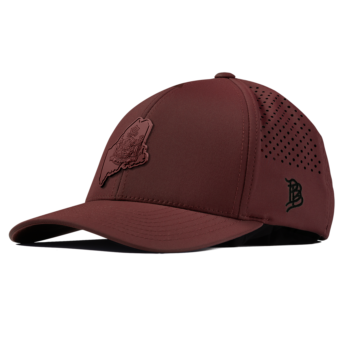 Maine Stealth Curved Performance Maroon