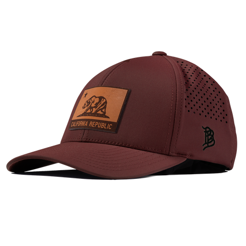 California 31 Curved Performance Maroon