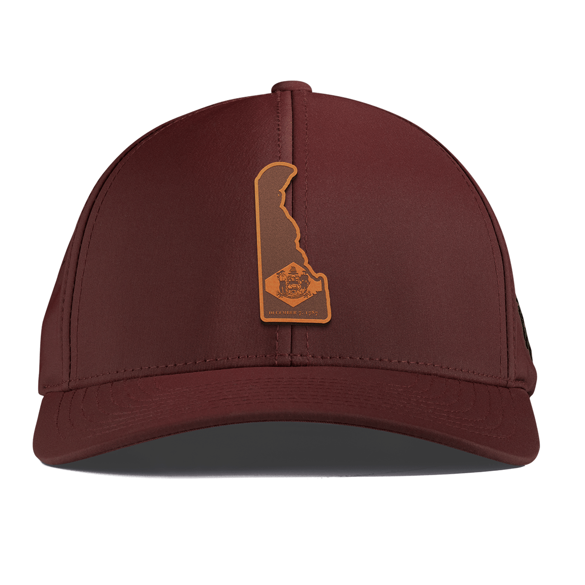 Delaware 1 Curved Performance Maroon