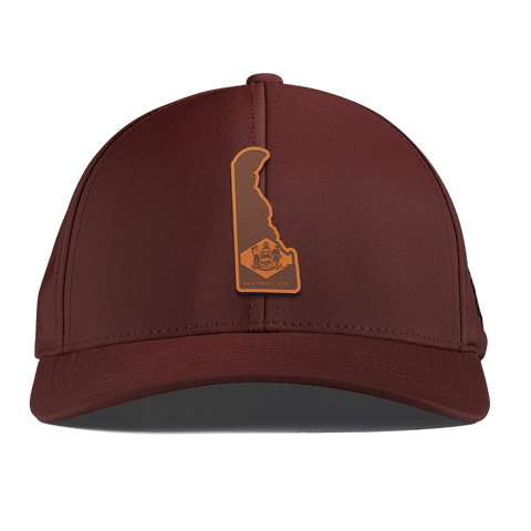 Delaware 1 Curved Performance Maroon