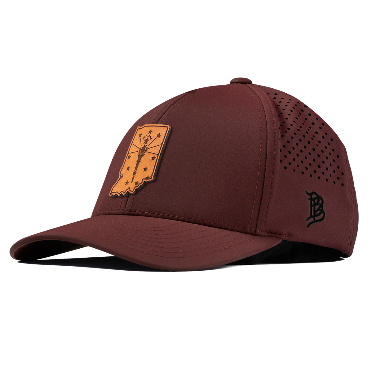 Indiana 19 Curved Performance Maroon