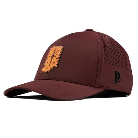 Indiana 19 Curved Performance Maroon