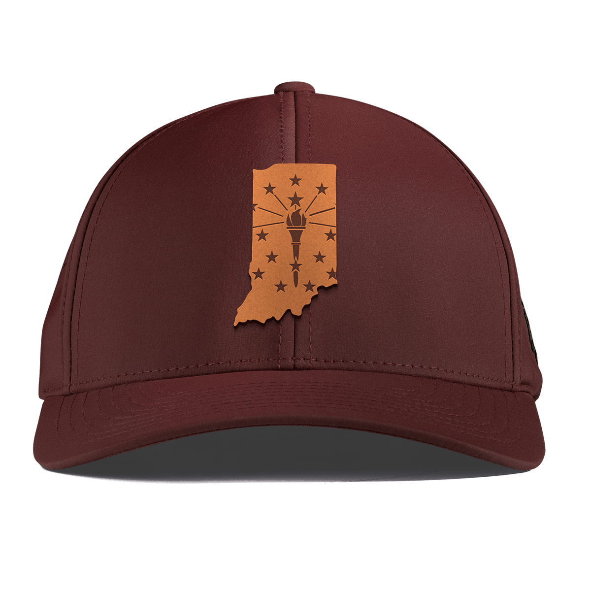 Indiana 19 Curved Performance Maroon