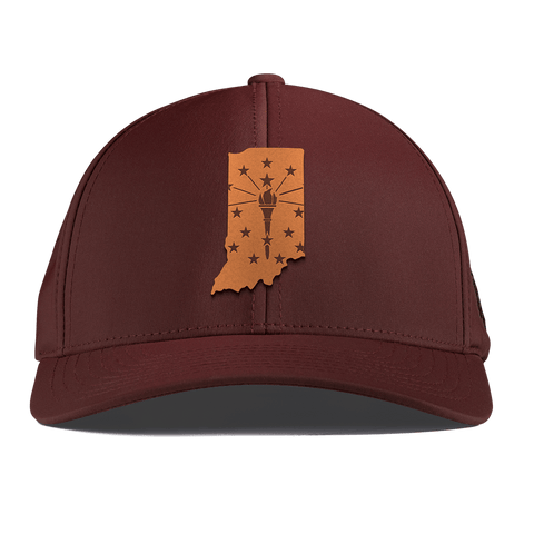 Indiana 19 Curved Performance Maroon