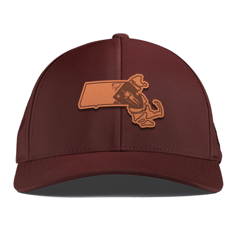 Massachusetts 6 Curved Performance Maroon