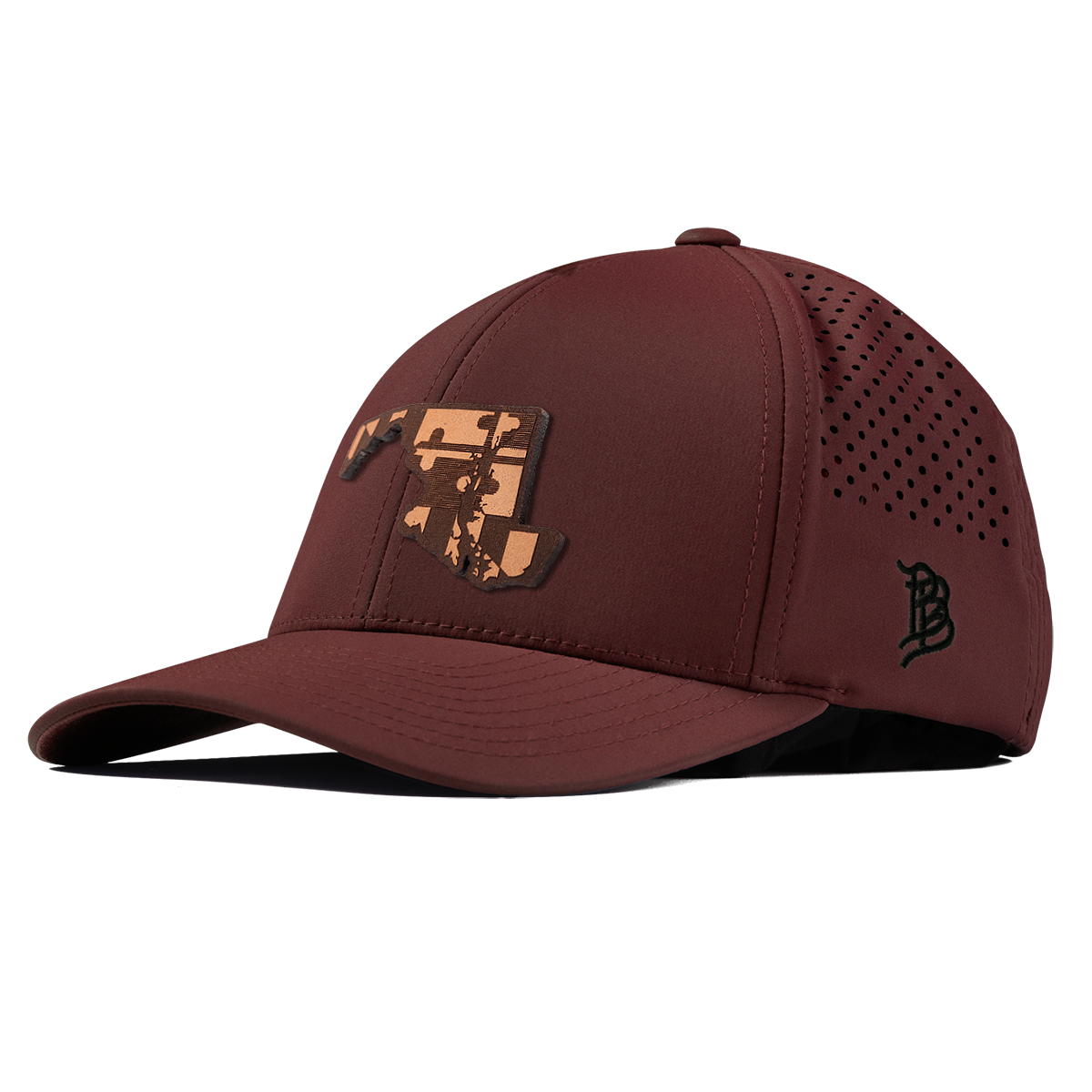 Maryland 7 Curved Performance Maroon