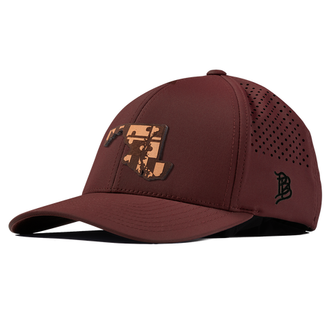 Maryland 7 Curved Performance Maroon