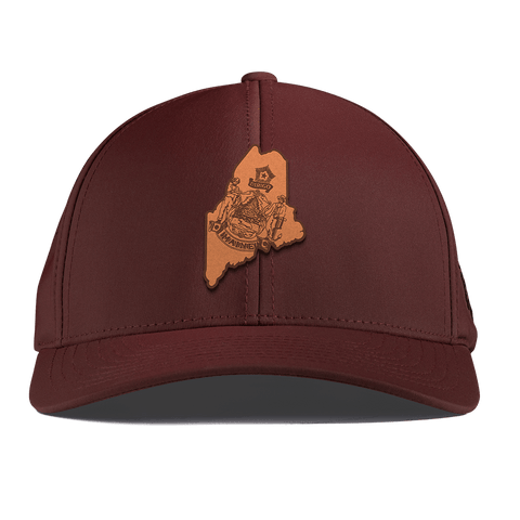 Maine 23 Curved Performance Maroon