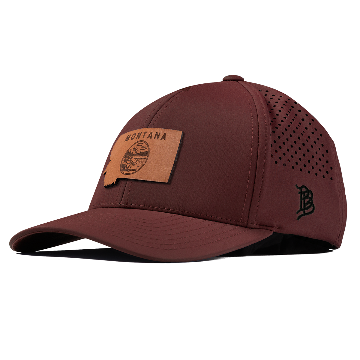 Montana 41 Curved Performance Maroon