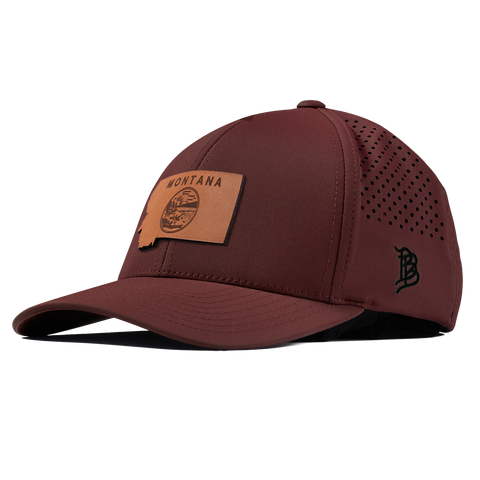 Montana 41 Curved Performance Maroon