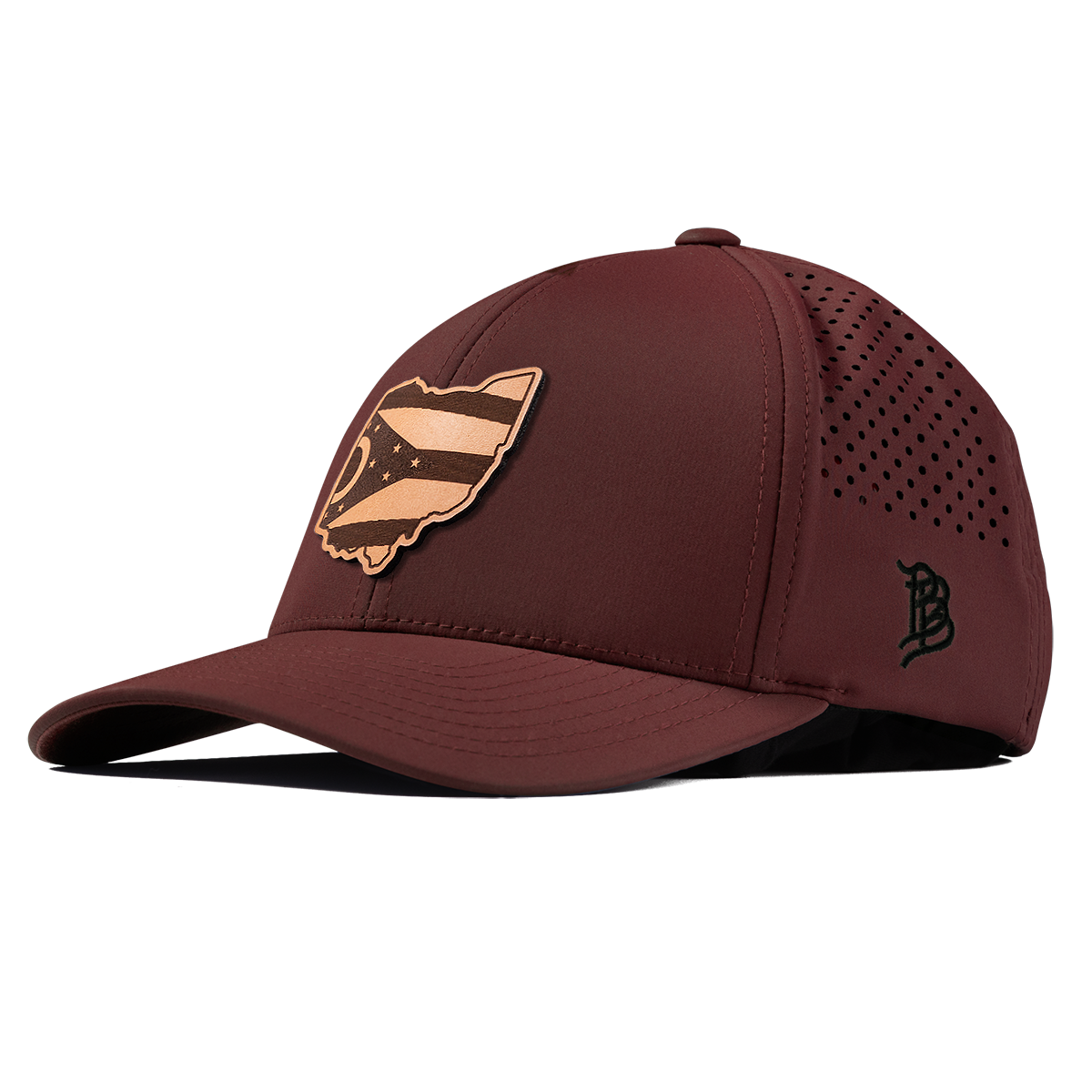 Ohio 17 Curved Performance Maroon