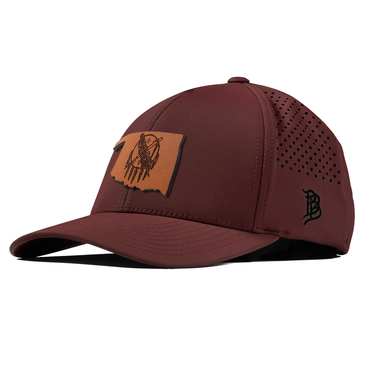 Oklahoma 46 Curved Performance Maroon