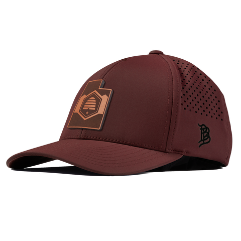 Utah 45 Curved Performance Maroon