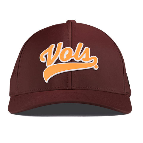University of Tennessee "Tennessee Vols Script" Curved Performance Maroon