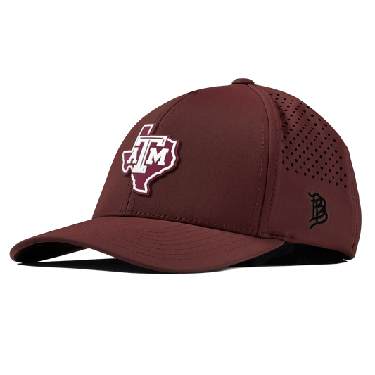 Texas A&M University "Texas A&M Outline" Curved Performance Maroon