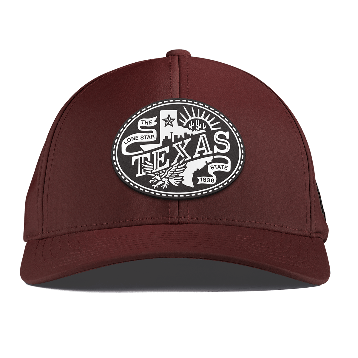 Texas Traveler Curved Performance Maroon