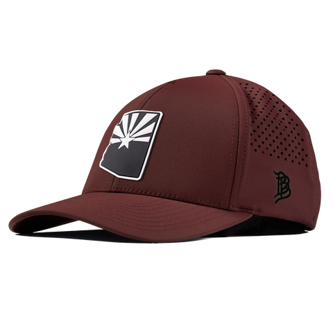 Arizona Vintage Curved Performance Maroon