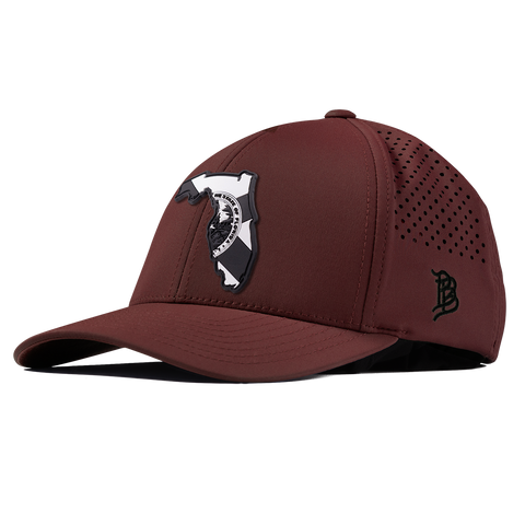 Florida Vintage Curved Performance Maroon