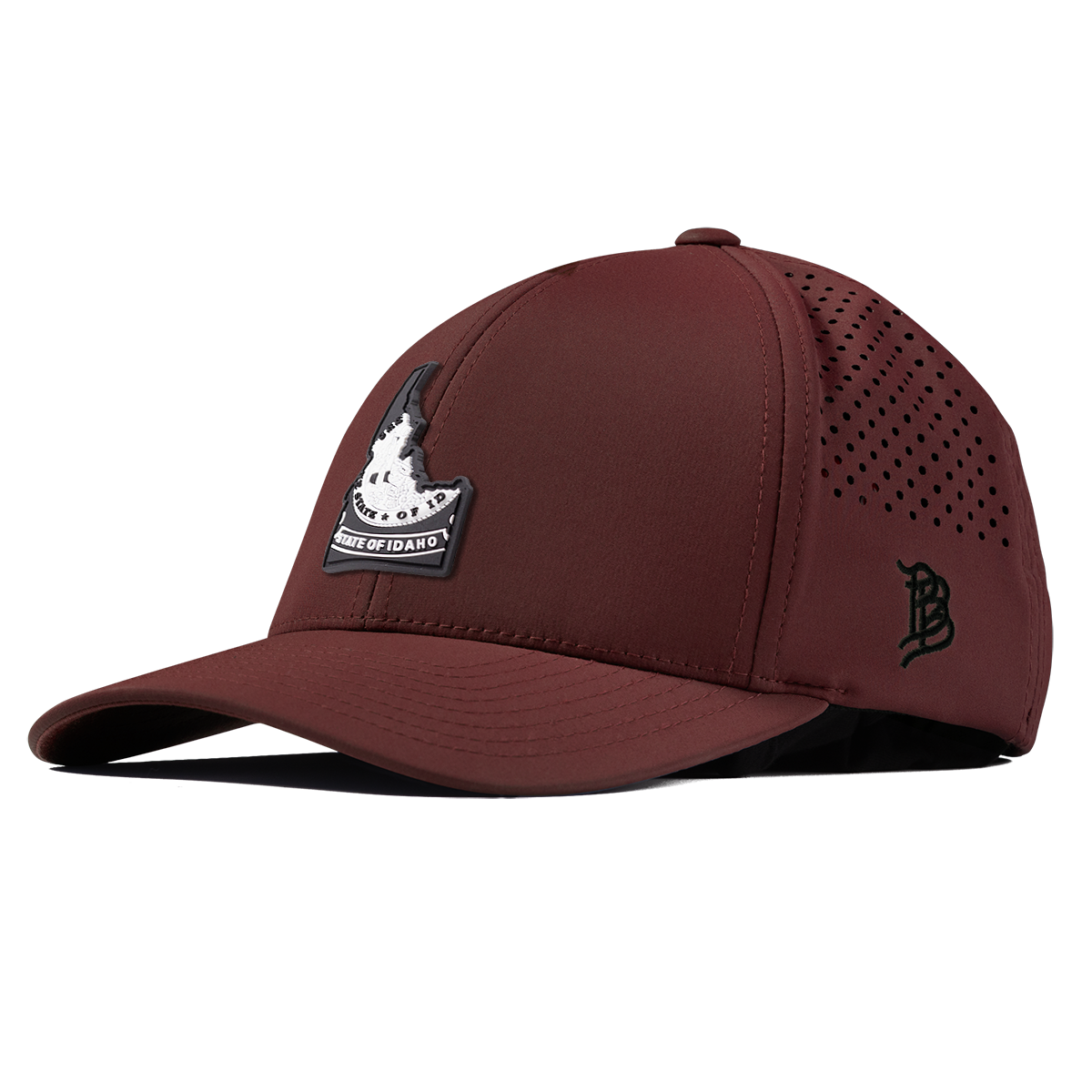 Idaho Vintage Curved Performance Maroon