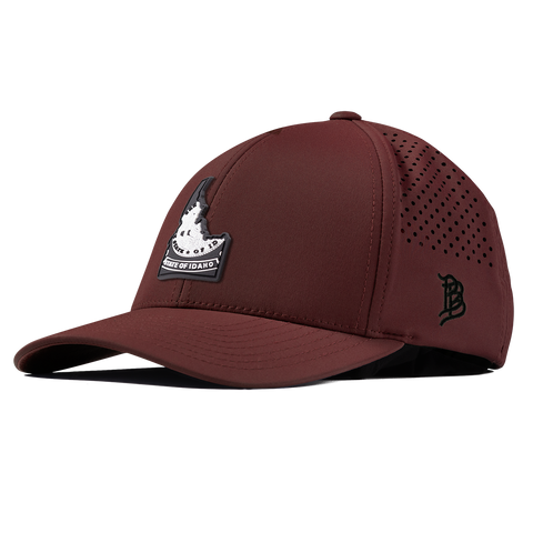 Idaho Vintage Curved Performance Maroon