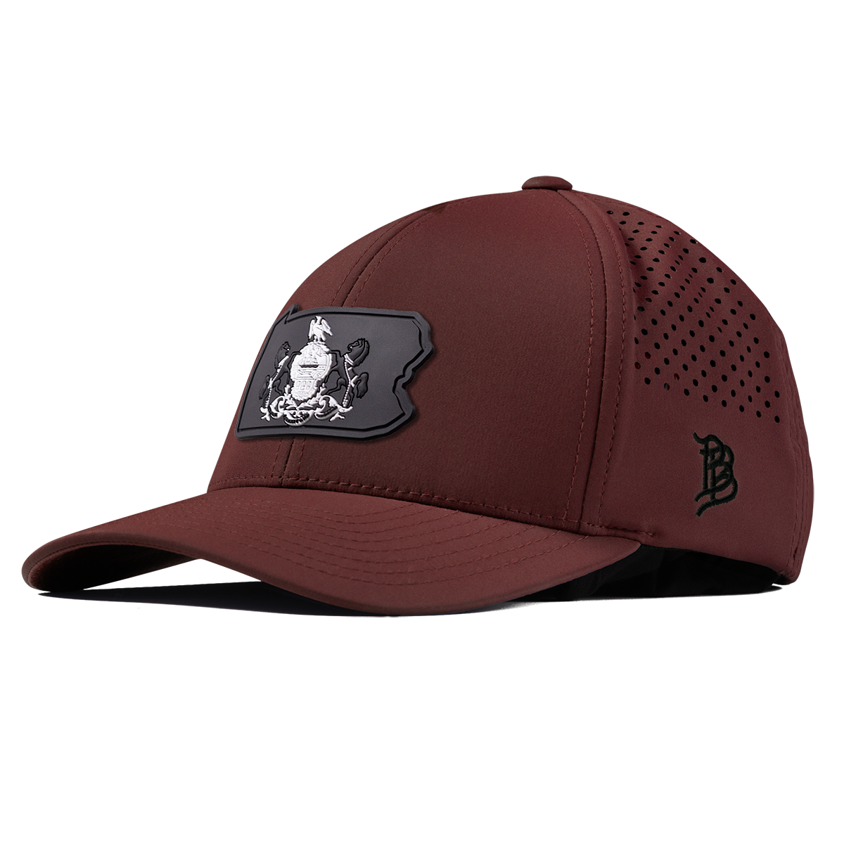Pennsylvania Vintage Curved Performance Maroon