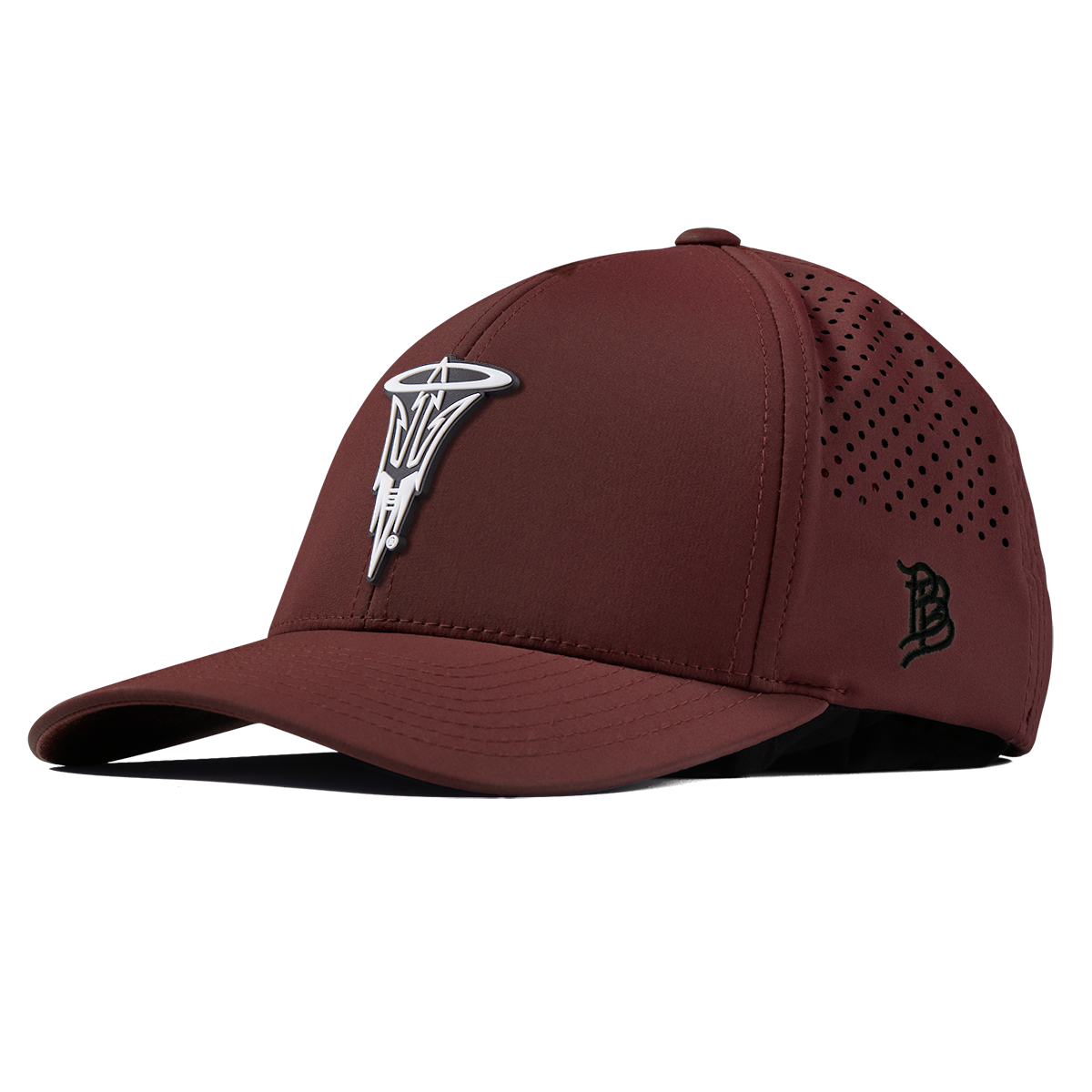Arizona State University Vintage Sun Angel Pitchfork Curved Performance Maroon