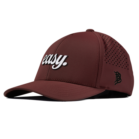 Easy Script Curved Performance Maroon