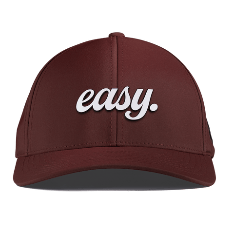 Easy Script Curved Performance Maroon