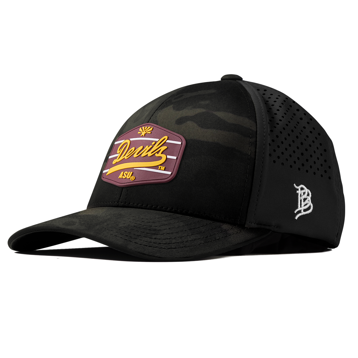 Arizona State University "ASU Devils Maroon" Curved Performance Multicam 