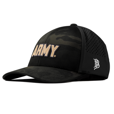 Army "Army West Point Gold Block" Curved Performance Multicam