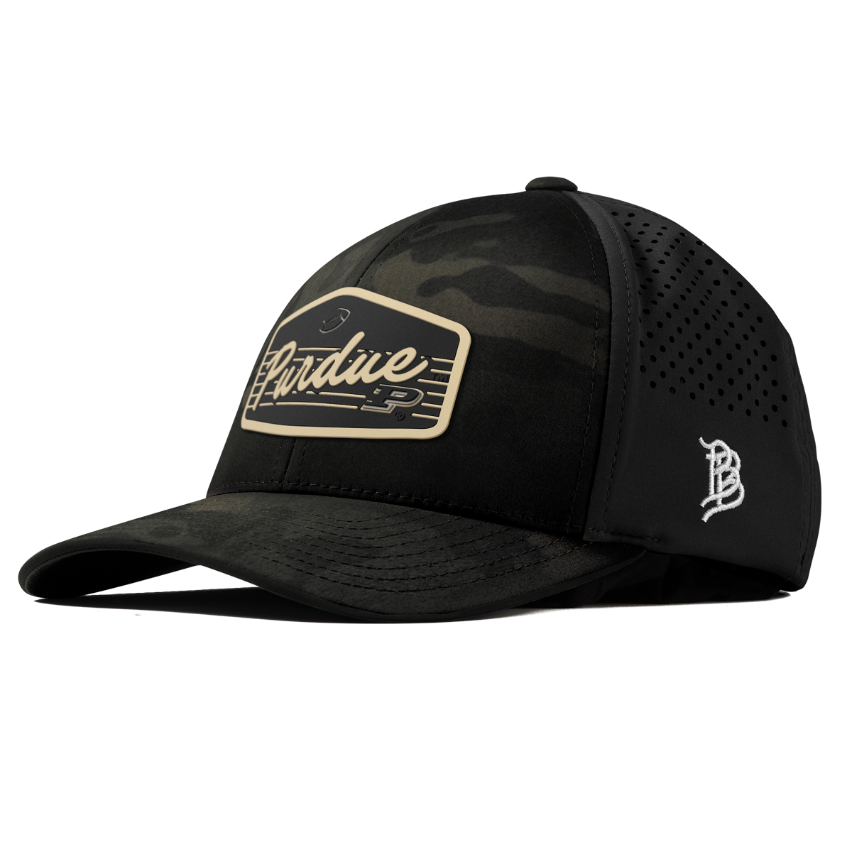 Purdue University "Boilermakers Football" Curved Performance Multicam
