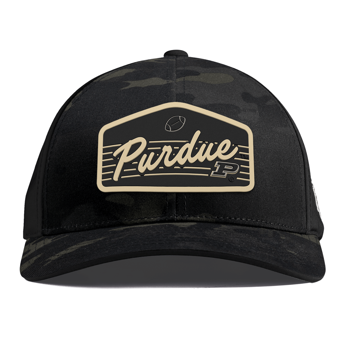 Purdue University "Boilermakers Football" Curved Performance Multicam