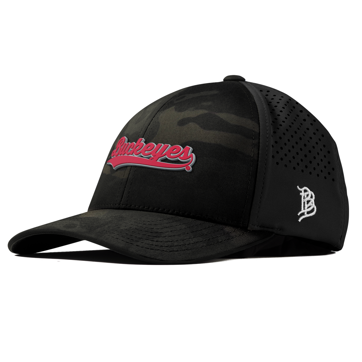 Ohio State University "Buckeyes Script" Curved Performance Multicam