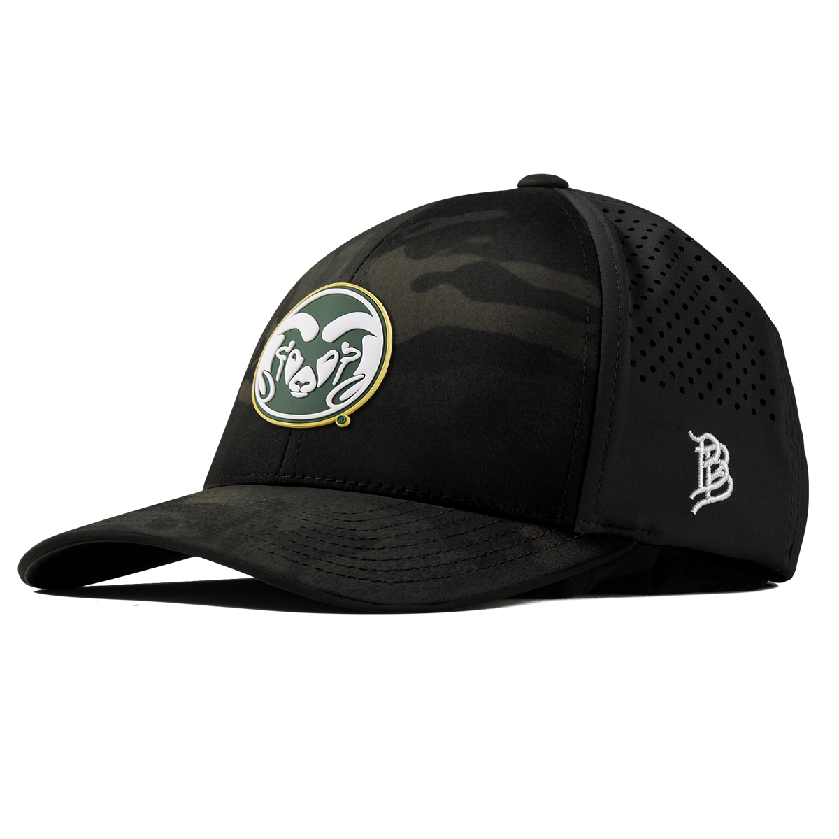 Colorado State University "Colorado State Team Logo" Curved Performance Multicam